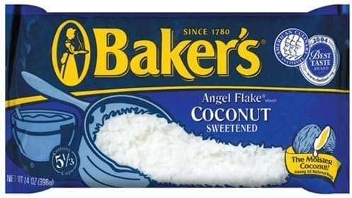 Baker's Angel Flake Coconut, 14-Ounce Bags (Pack of 18)