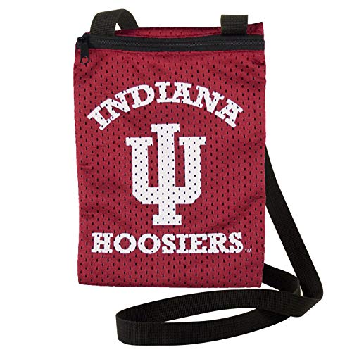 Littlearth NCAA Indiana Hoosiers Game Day Pouch, Team Color, 6.25" x 8.5"