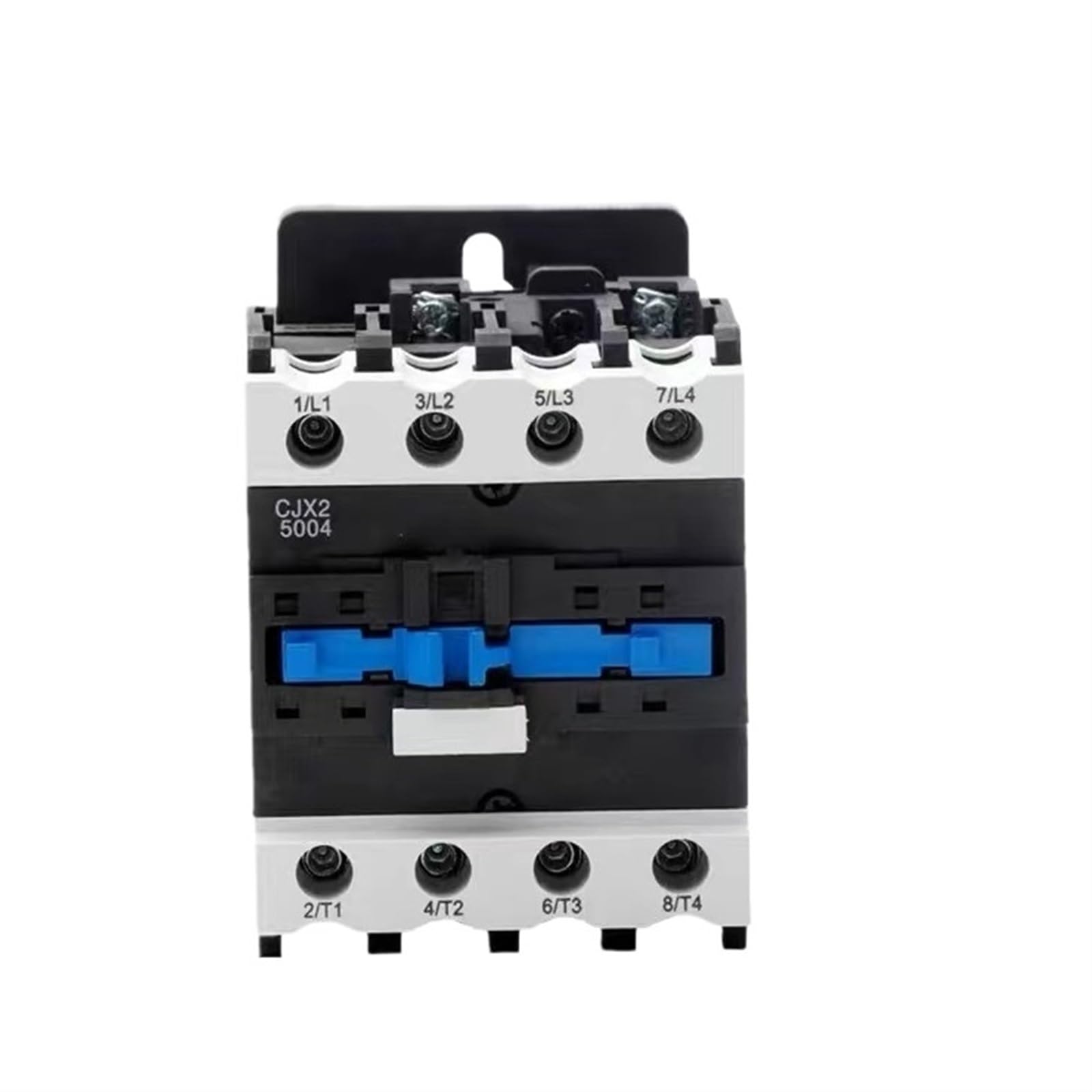 Contacteur AC 50A triphasé CJX2-5004 4NO bobine 220V rail DIN inverseur