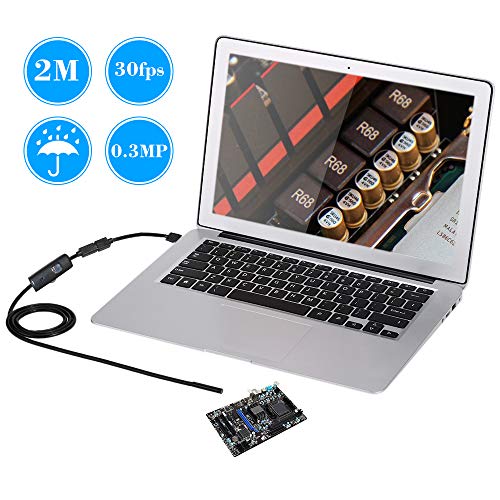 DECDEAL 7 MM 6 LED Lente Endoscópio IP67 À Prova D 'Água Inspeção Endoscópio Tubo de Cobra Fio Câme