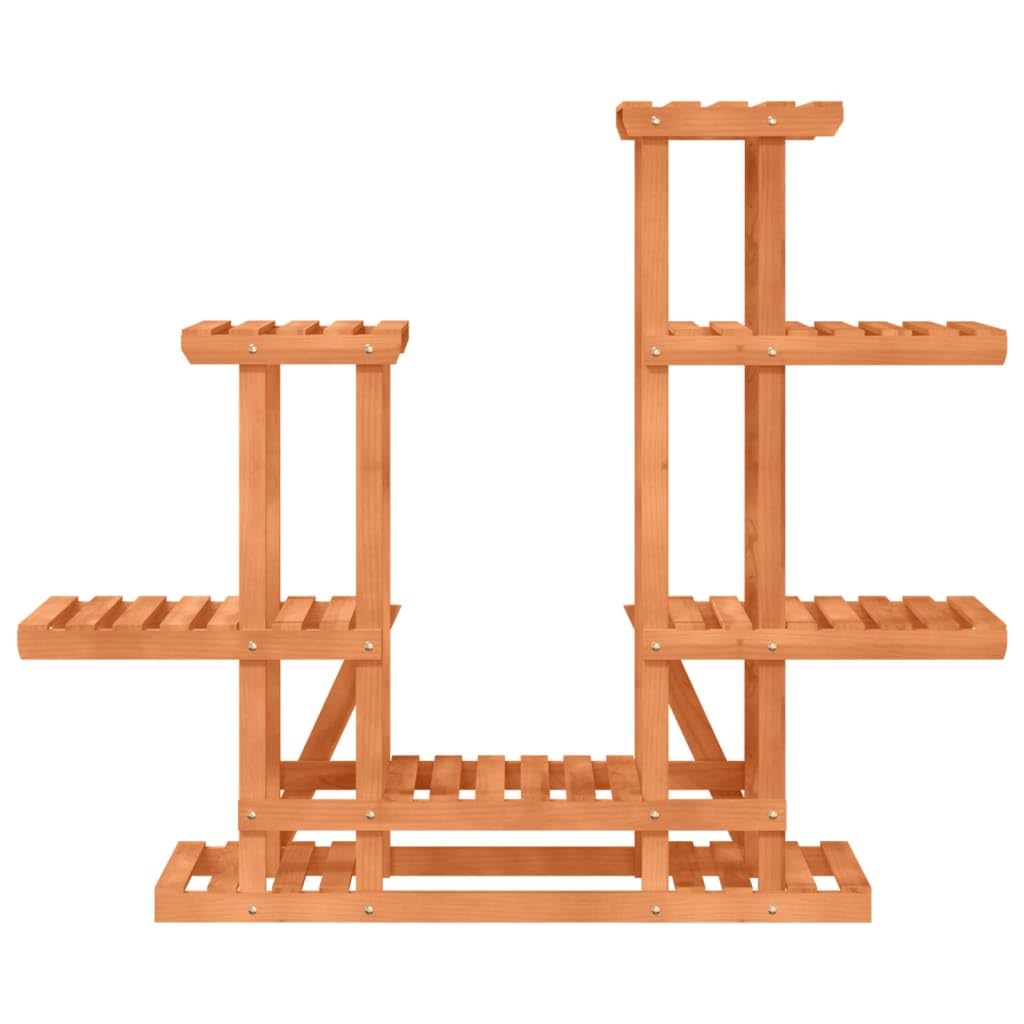 Supporto per fiori in legno di abete, 95 x 25 x 96 cm