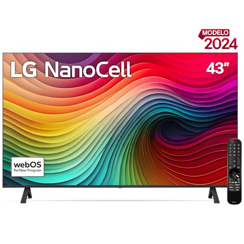 Pantallas, Home Entertainment LG Pantalla NanoCell 43 Pulgadas 4K Smart TV 2024 ThinQ AI 43NANO80TSA