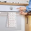 Yjeslw Nana Gifts Kitchen Towels, Grandma Gifts from Grandkids Hand Dish Towels, Blessed to Be Called Nana Tea Towel for Kitchen Bathroom Decorative, 16x24 Inch #1