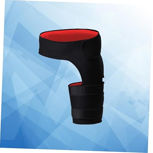 Miniatura 7 de Correa protectora de cadera Soporte de compresión para músculos tirados Manga isquiotibial Manga del muslo Soporte de pierna Manga de pierna Soporte