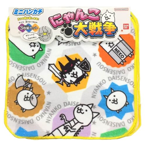 あしべ☆　パネル18枚+ハンカチワンにゃんこ柄 あしべ☆ パネル18枚+ハンカチワンにゃんこ柄 あしべ☆ パネル18