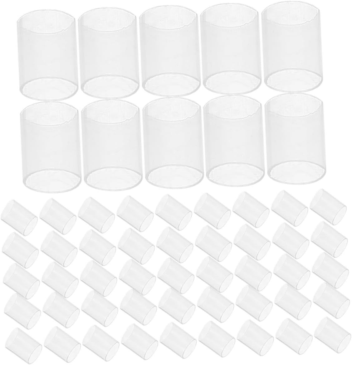 Amosfun PE Tube Pillow Filling Elastic Pillow Stuffing for Neck Support Portable 1 Bag Resilience Stuffing for Travel Home and Car Use
