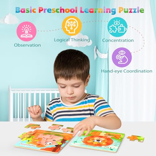 Zeoddler 20240316 Wooden Puzzles For Toddlers thumb #4