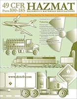 49 CFR Hazardous Materials Regulations (HAZMAT) 0971808066 Book Cover