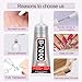 B7000 Clear Glue With Precision Tip - 4 Pack, 110ml Each - Super Glue for Rhinestone, Fabric, Shoe, Jewelry Making & DIY Craft