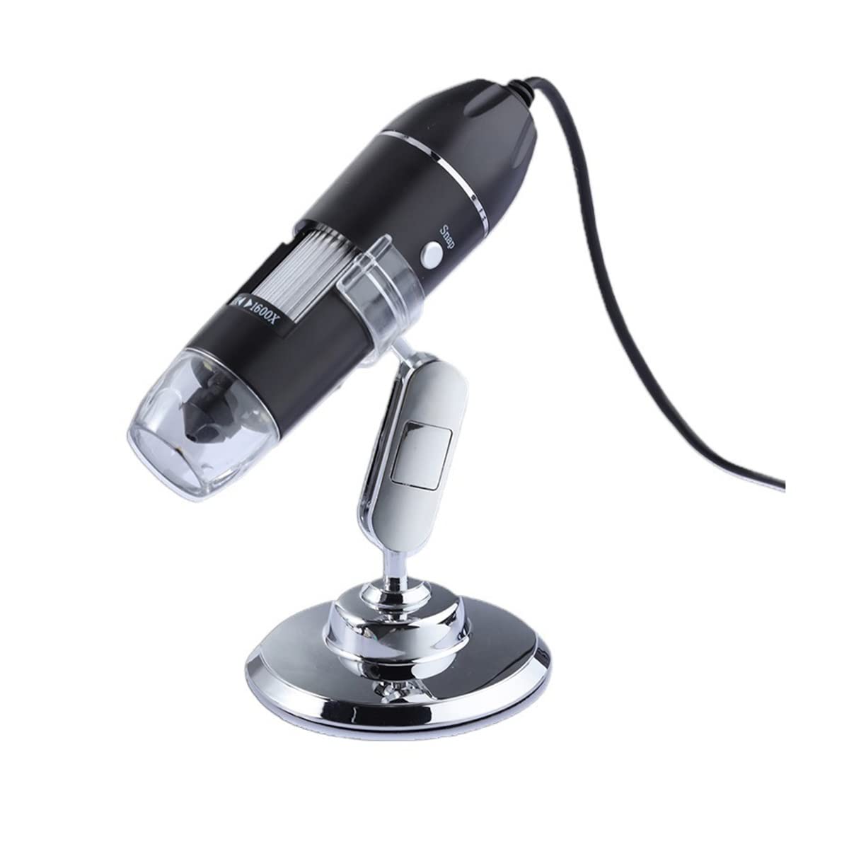 Zestaw akcesoriów do mikroskopu kamera do przygotowania slajdów regulowana 1600X 3 w 1 USB mikroskop cyfrowy typu C elektroniczny mikroskop kamera akcesoria do mikroskopu