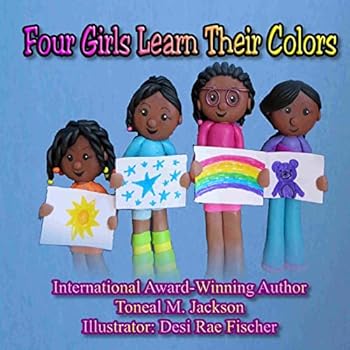 Paperback Four Girls Learn Their Colors Book