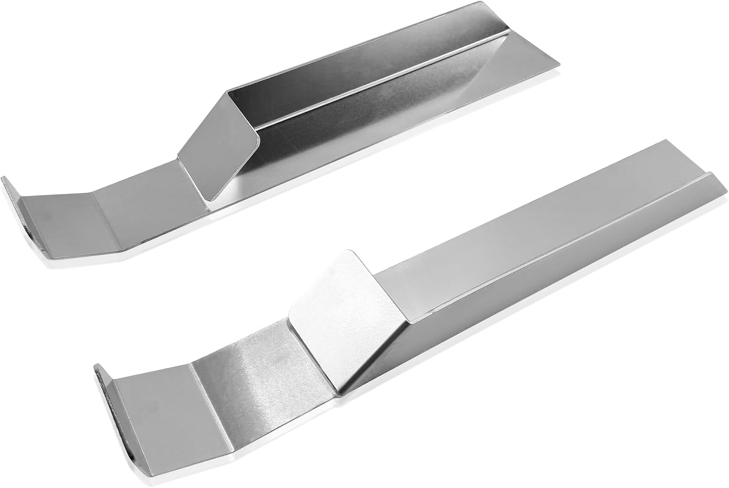 Pair of Aluminum Floor Jack Holder Organizer Holds Most Standard Floors Jacks Stands Suitable for Enclosed Race Trailer Mounted Stabilizer