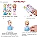 Lovyan Magnetic Dress up Dolls - Girls Fun Mix and Match Play Magnetic Paper Dolls with 4 Themed Magnetic Costume Stickers for Creating Imaginative Birthday Gifts