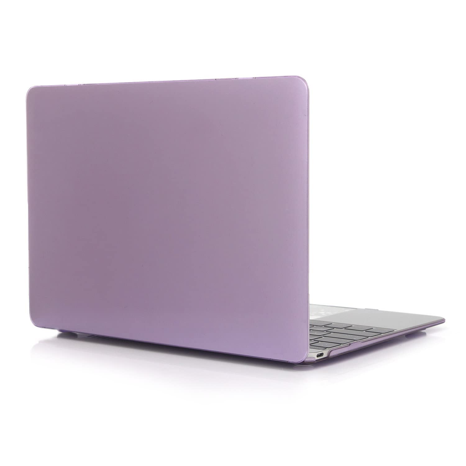 Funda MacBook Pro 16 A2141 carcasa rígida transparente morada para modelo 2019 5