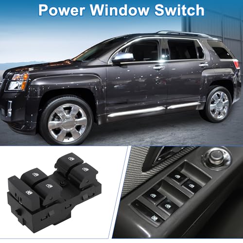 Interrupteur de lève-vitre bouton commande noir GMC Terrain 2010-2017 - 2