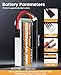 4S Lipo Battery 6500mAh 14.8V Lipo Battery 80C Soft Case with Tr Connector Plug Compatible with 1/7 1/8 Maxx X-Maxx RC Cars Trucks Vehicles Truggy Buggy Aircraft Airplane Drone Boat Models (2 Packs)