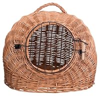 TRIXIE Korbhöhle mit Gitter - braun 50 × 46 × 36 cm