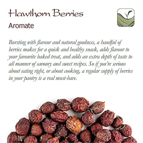 Hawthorn Berry Organic Whole Juicy - Hawthorne Berries High Food Grade - Hawthorne Berry Organic Hawthorn Berries Dried Hawthorn Hawthorne Tea Dry Hawthorn Berry Hawthorne Fruit #TOP5