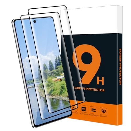 Carantee 2 Stück Schutzfolie für Panzerglas für Samsung Galaxy Note 20 5G, HD Klarsicht Anti-Öl 9H Festigkeit Samsung Note 20 Bildschirmschutzfolie, 3D Curved Präziser Ausschnitt Anti-Schock Note 20 Glasfolie