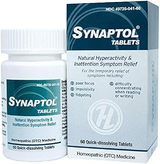 HelloLife Synaptol Tablets - Natural Hyperactivity & Inattention Symptom Relief