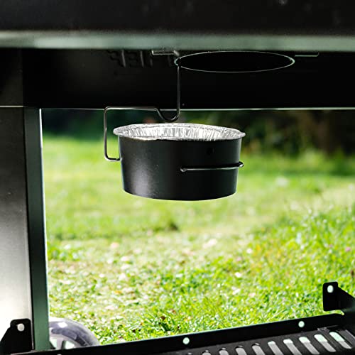 Image of Uniflasy Grill Grease Tray Cup and Grease Clip fits CharBroil /Kenmore Gas Grill, Grease Tray with Aluminum Foil Liner (15Pack), Grease Catch Cup for Masterbuilt 30 inch & 40 inch, Kenmore and More Grills