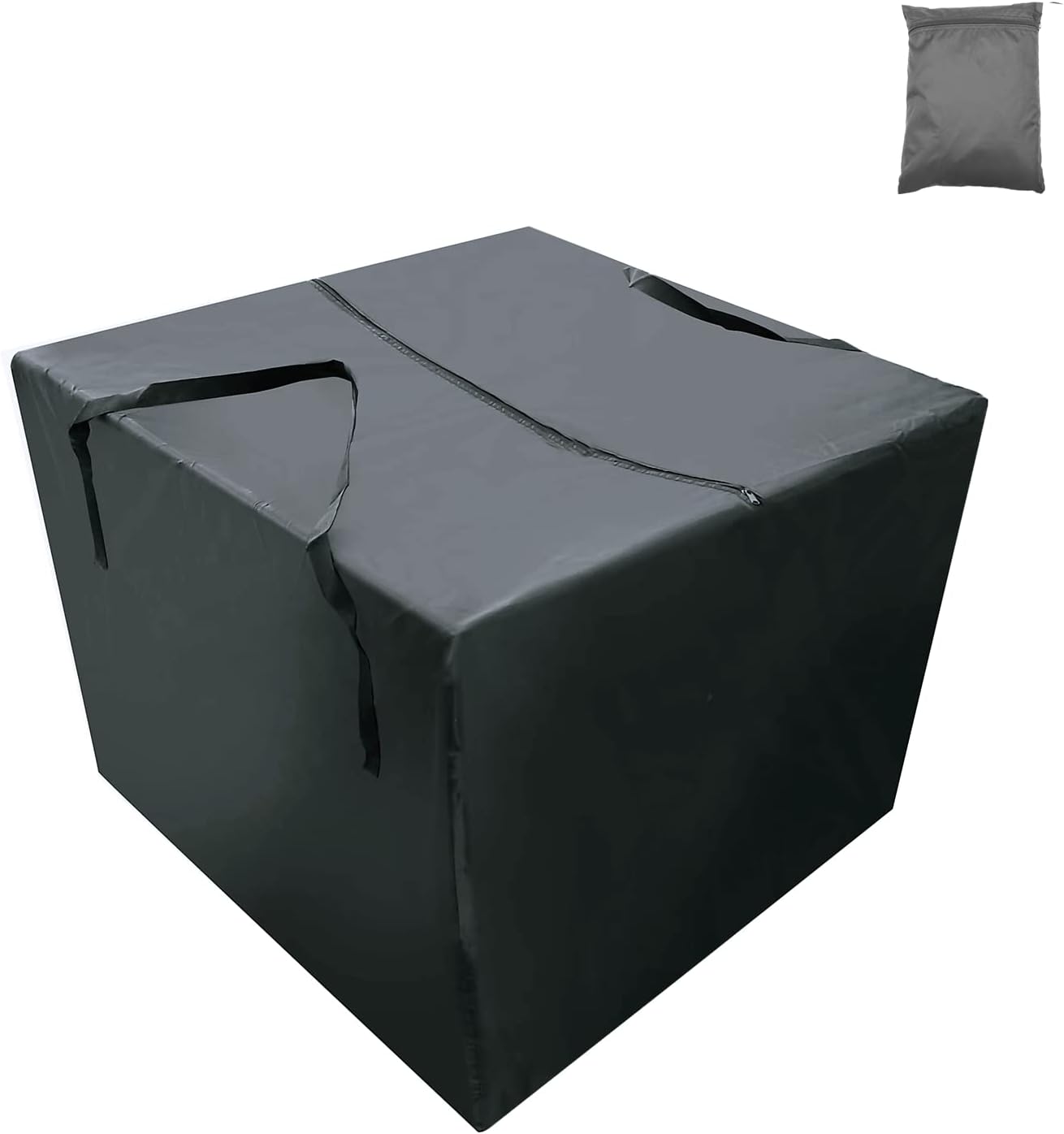 EASYMALL 32" Outdoor Cushion Storage Bag Square 1 Pack