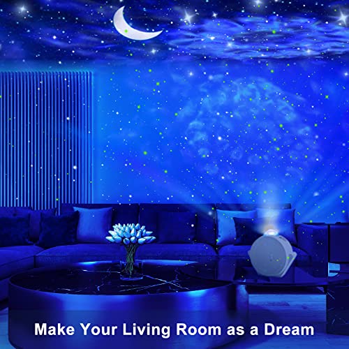 Star Projector, Traall 4 In 1 Galaxy Projector With Bluetooth Speaker & Timer, Remote&Voice Control, 18 Lighting Effects, Unique Sky Star Projector Night Light, Galaxy Light Projector For Kids Adults #TOP3