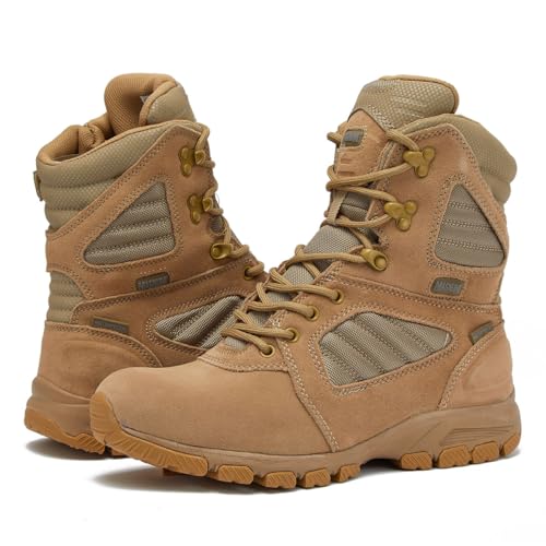 Image of MAGNUM - Men's Waterproof Tactical Boots, Mens Military Hiking Boots, Breathable Light Weight Work Boots for Men