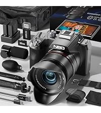 Amazon | NBD 5K 4800万画素 デジタルカメラ【Wi-Fiとアプリ制御】16倍