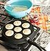Nordic Ware Danish Ebelskiver Pan,Black 16.00 x 9.63 x 2.38 Inches