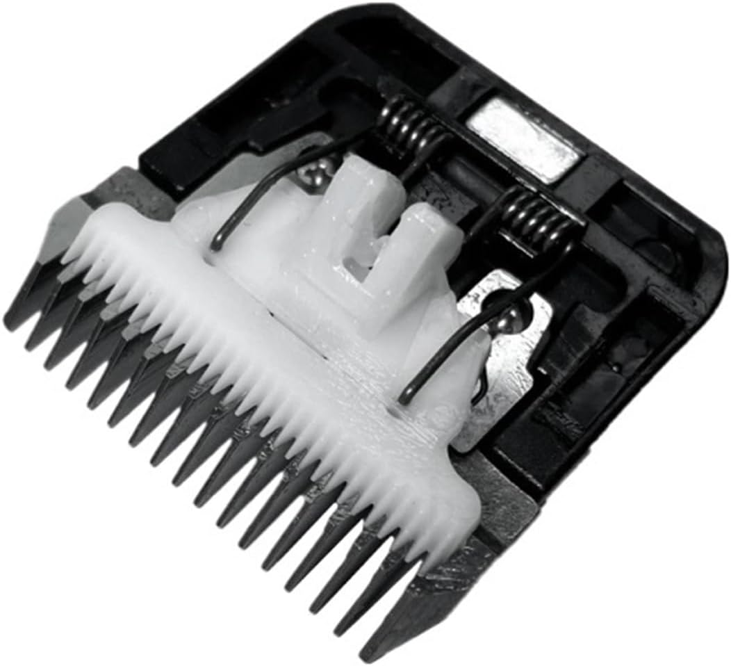 1Pcs Pet Clipper Blade 3/6/9/13mm Ceramic Cutter Head，Compatible For AOBO，VS888 MDB22 Cat Grooming Dog Hair Trimmer(6mm Blade 1pcs)