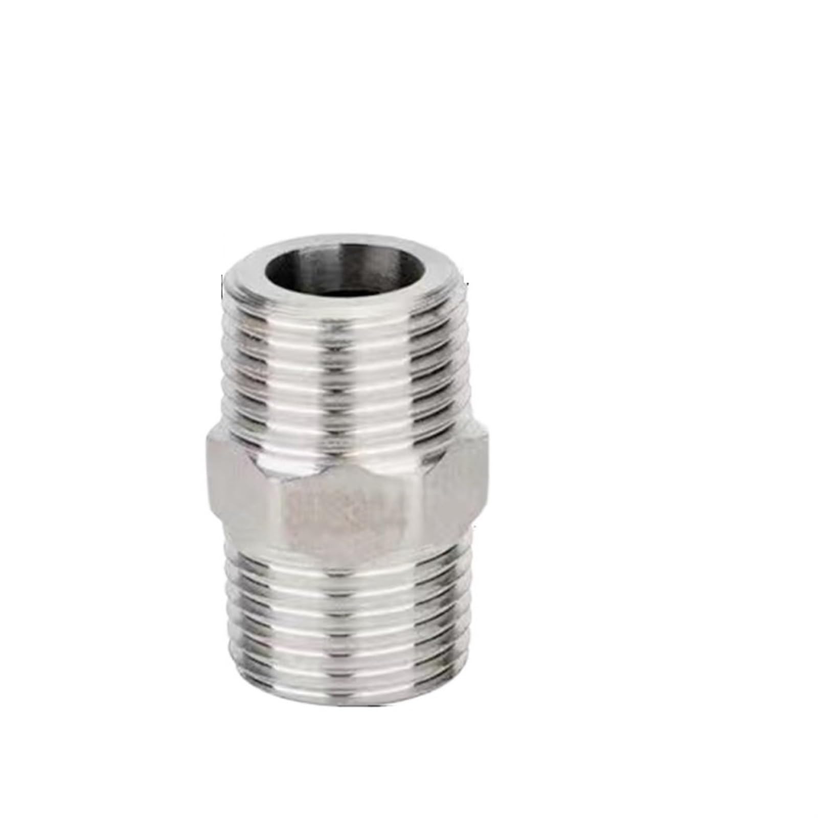 Lmrxofe Men's One Color 5Pc 201/304 Sus Bsp X Thread Hex Nipple Reducer Pipe Fitting(4Pointsx304x35mm)