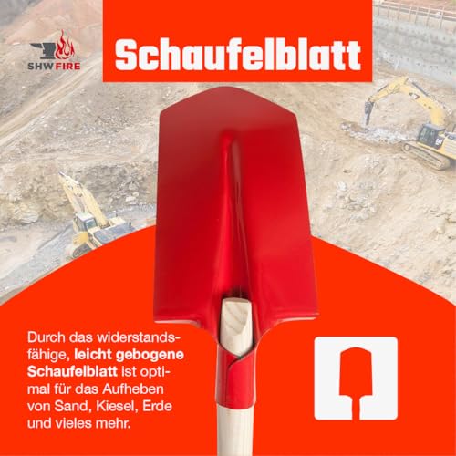 Frankfurter Schaufel SHW-Fire Kabelgrabenschaufel 30×16 cm