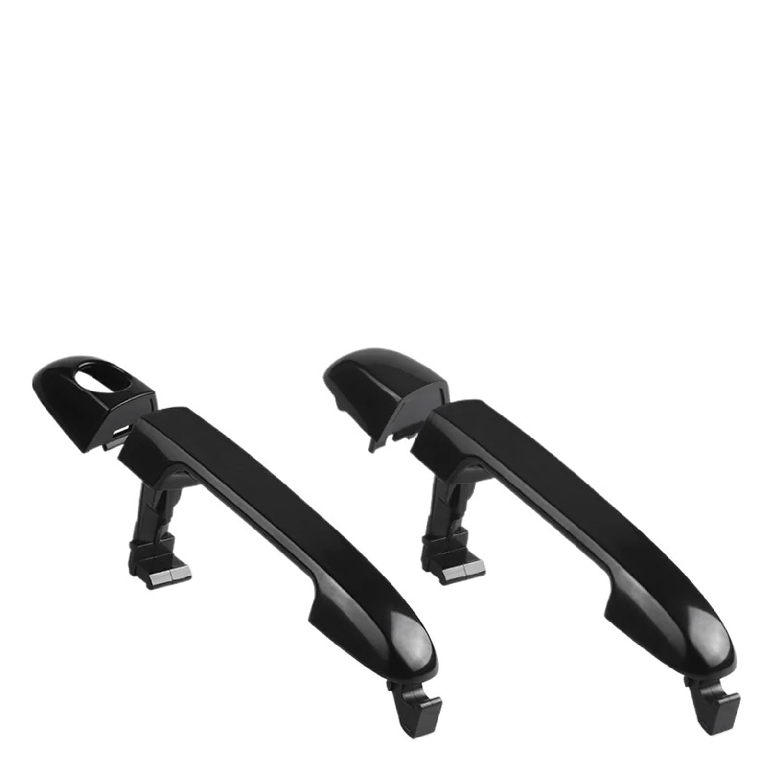 Nokrgqw 2Pcs Front Left Handle Passenger Black Outer Door Handle For Hyundai For I30 For Fd For Elantra 2007 2008 2009 2010 2011 82651-2H000 82661-2H000(2Pcs Front)