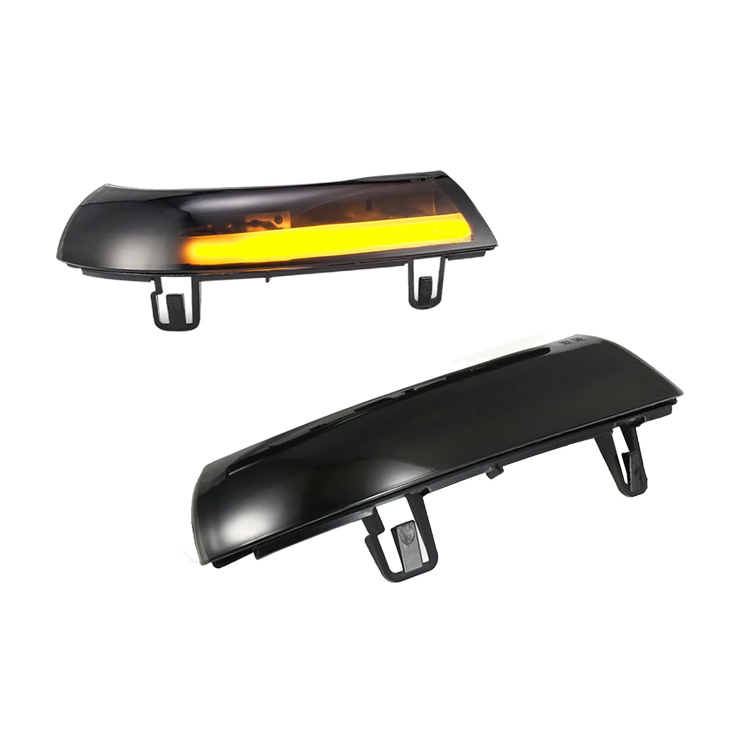 lcyenDynamic Turn Signal Light Wing Mirror Turn Signal Light For VW Golf 5 MK5 Jetta MK5 Passat B5.5 B6 Mirror Indicator Light, 1K0949101 1K0949102 Yellow Light 1 Pair