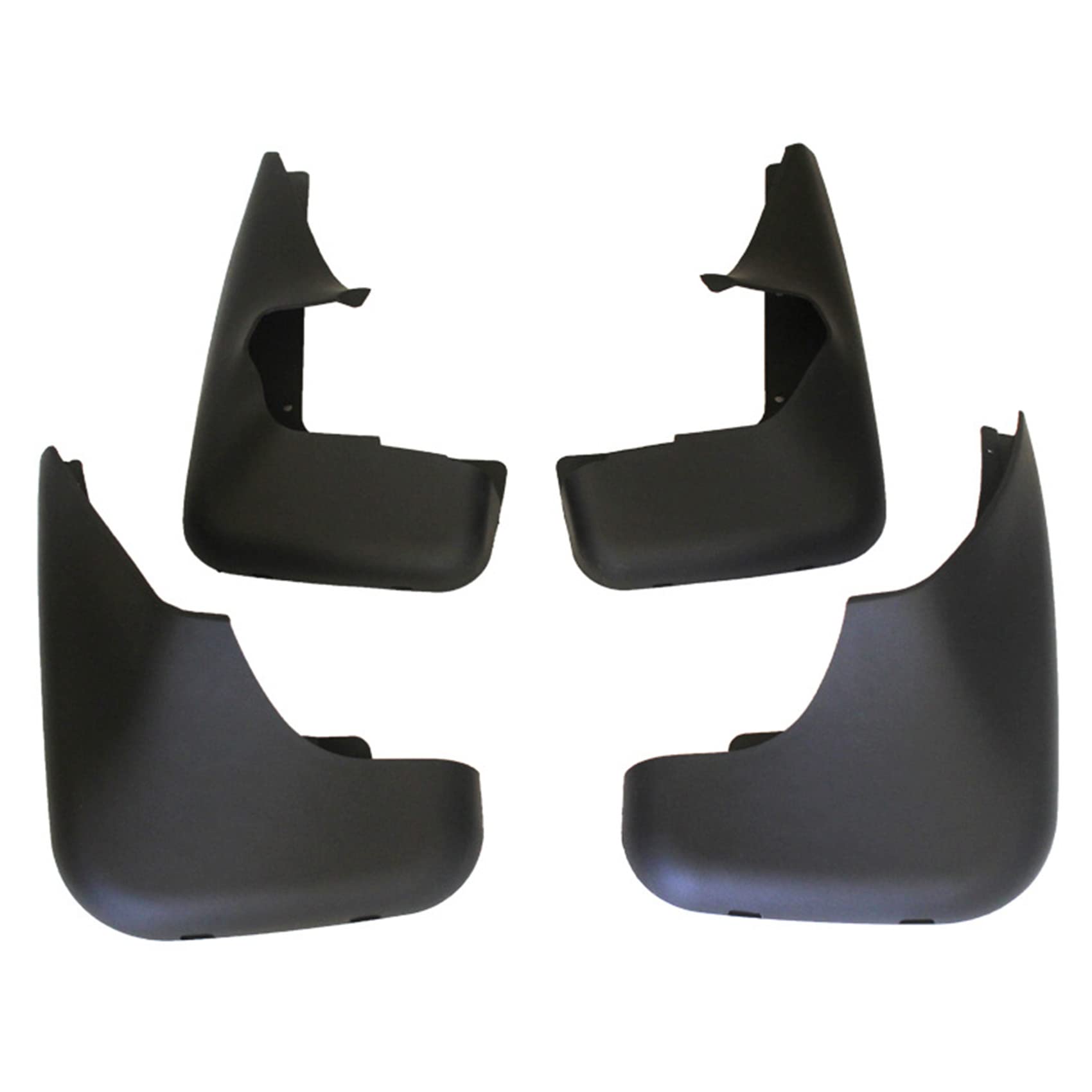 4 Pezzi Set Paraspruzzi Auto Parafanghi Guardia Kit per B-MW X5 E53 1999-2006, Anteriore Posteriore Parafango Protezione Car Accessorio Protettivo Decorativo con vite