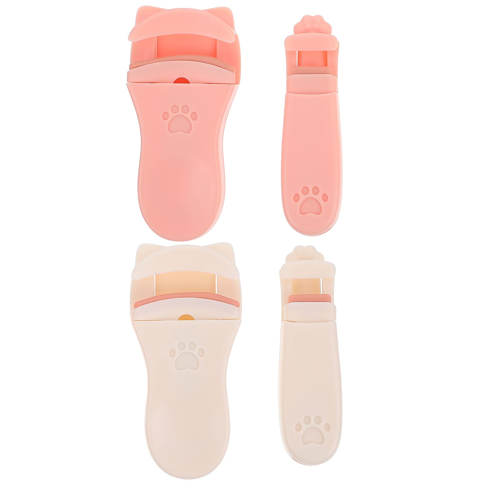 FRCOLOR 16pezzi Piegaciglia Portatili Larga Angolazione Strumenti Di Bellezza Per Trucco Degli Occhi Design Mini Per Curve Durature Delle Ciglia Pratico Per Donne e Ragazze
