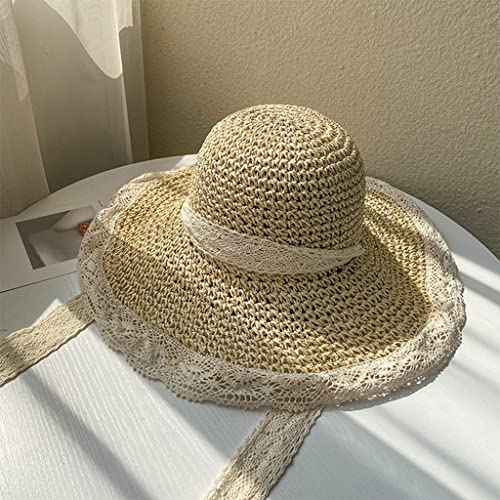 Chapeau de Paille d'Été Chic pour Vos Vacances et Sorties Plage