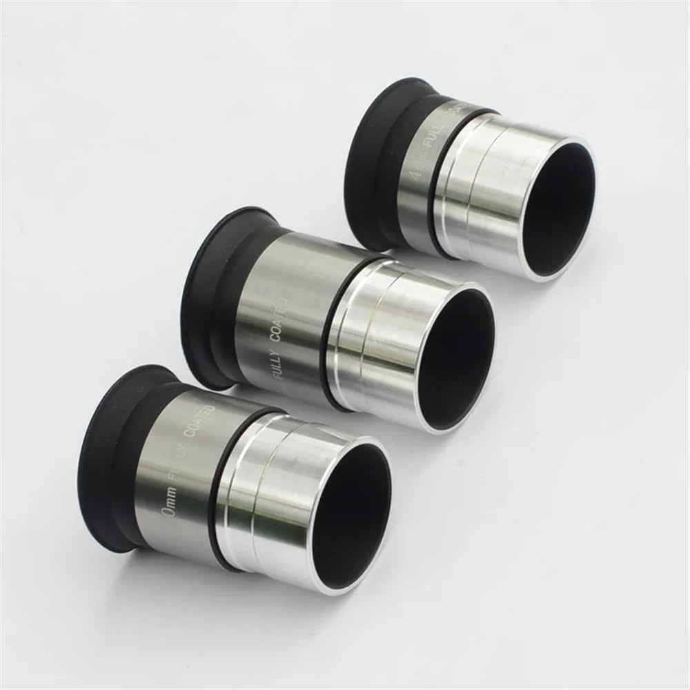 Astrophotography Accessories Astronomical Telescope Accessories 1.25 Inch Eyepiece 4/10/20mm Optical Lenses Metal(Focal Length 20mm)