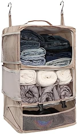 Organizer Da Viaggio Elezay Cubico Appendibile – Mimetico, Taglia L, Per Valigia E Armadio - 5