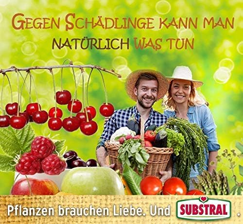 Substral Naturen Bio Schädlingsfrei Obst- u Gemüse Konzentrat geg. Blattlaus, Spinnmilbe, weiße Fliege, etc, 500ml