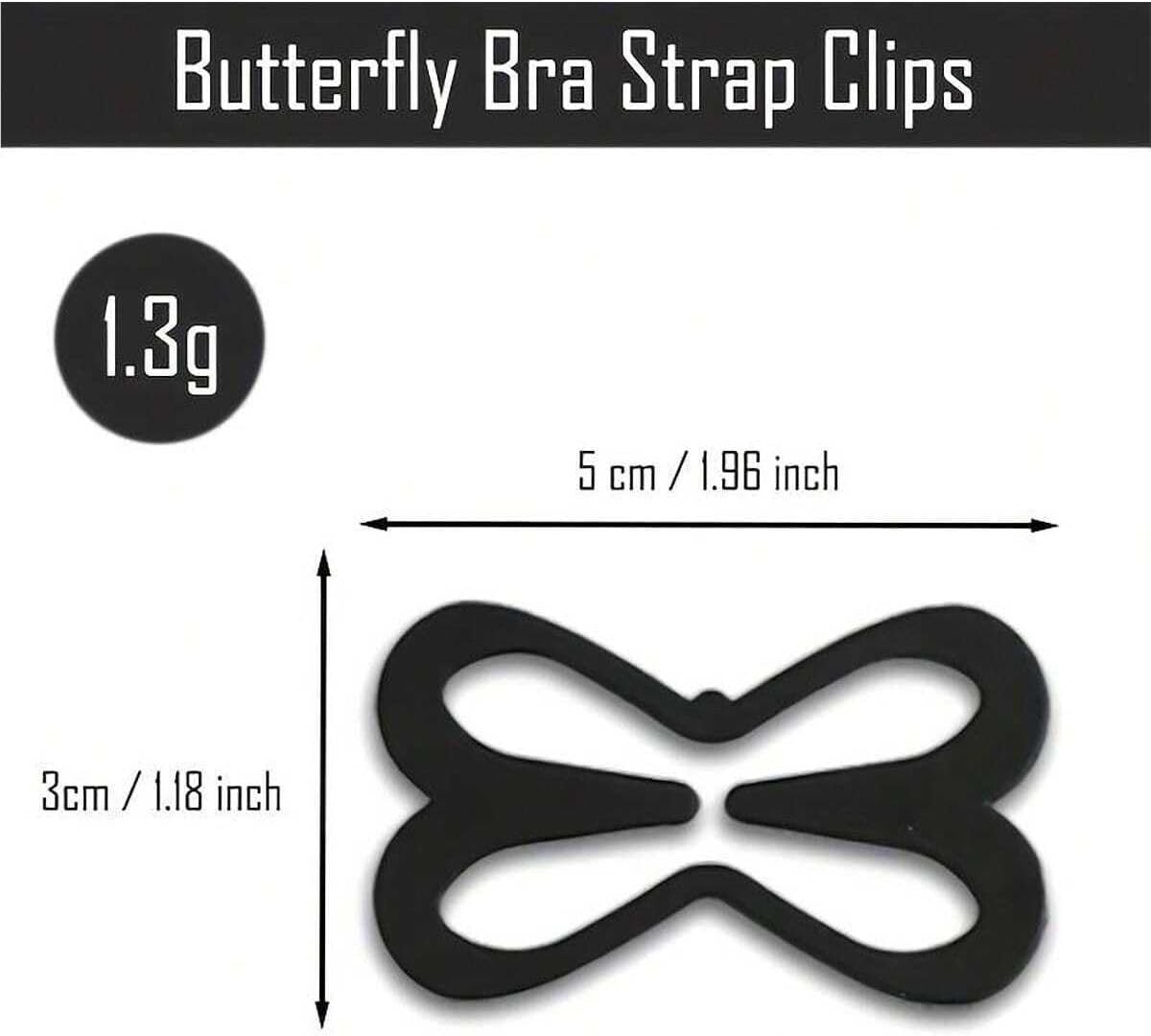 Bra Strap Holders For Slipping 200pcs Anti-Slip Hidden Bra Strap Clips Without Clasps Simple and Practical Women's Underwear Accessories