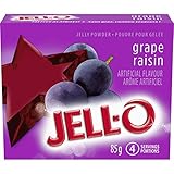 Jell-O Grape Jelly Powder Mix, 85 g Box (Pack of 24)