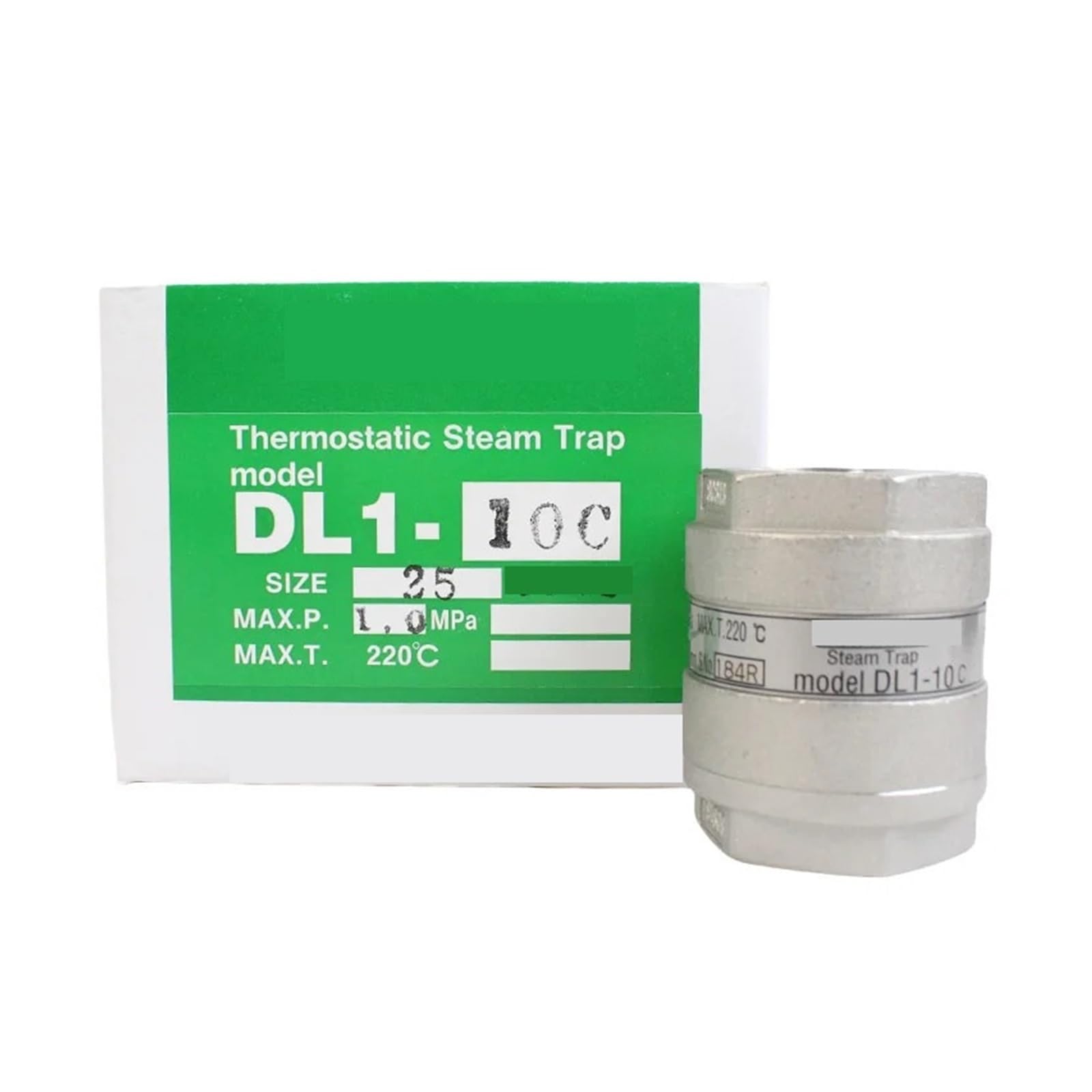 SHYISY Trampas termostáticas de Acero Inoxidable de presión equilibrada DN8-25 Trampas de diafragma Serie D DL1-10C(DN20)