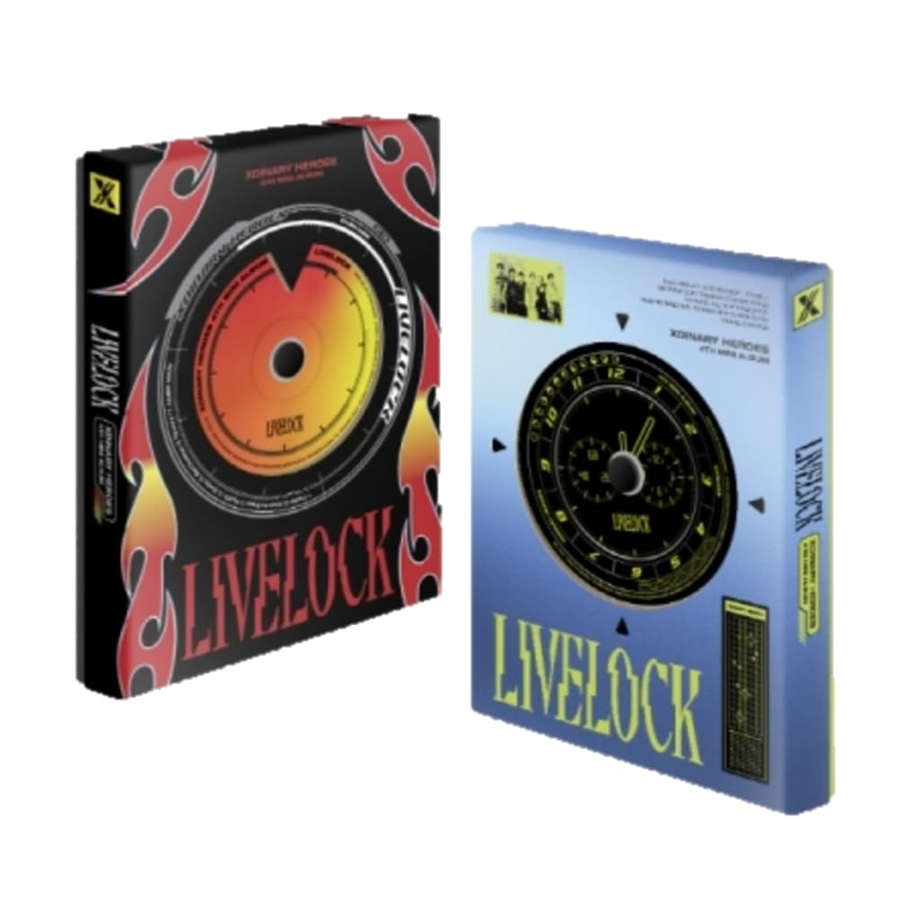 Album Xdinary Heroes Livelock lot de 2, l'idée cadeau parfaite pour un anniversaire
