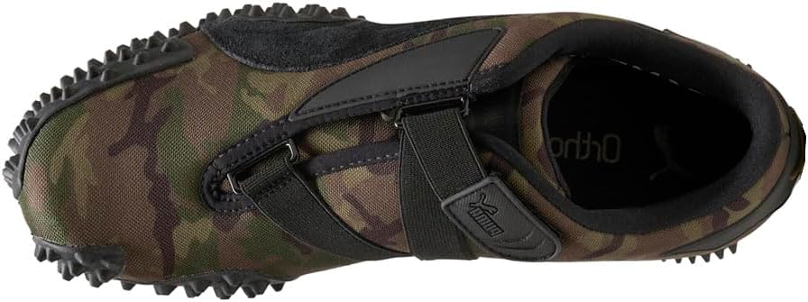 PUMA Womens Mostro Camo Slip On Sneakers Shoes Casual - Black