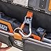 Klein Tools BC511S Bucket Work Center Large Tool Pouch, S Hook Rail System Accessory, Holds Lineman Tools, Cutters, Crimpers, and Impact Wrenches