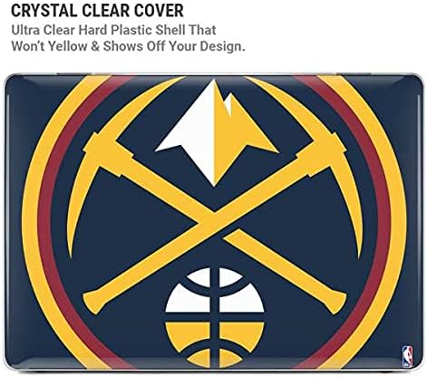 Skinit Case + Skin Compatible with MacBook Air 13in M1 (2021) - Officially Licensed NBA Denver Nuggets Large Logo Design