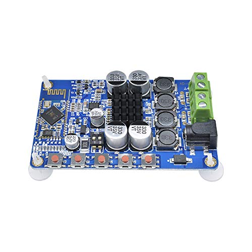 Diymore TDA7492P 50W+50W CSR8635 2x50W Dual Channel Stereo Amplifier DIY Module Wireless Digital Bluetooth 4.0 Audio Receiver Amplifier Board with Heatsink