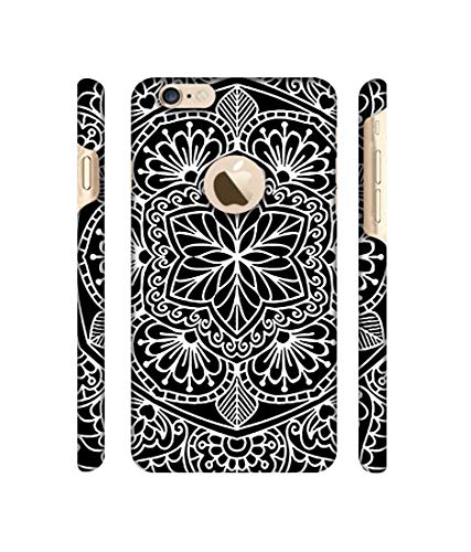 Image of Amazon Brand - Solimo Designer Rangolis 3D Printed Hard Back Case Mobile Cover for Apple iPhone 6 / 6S (Logo Cut)